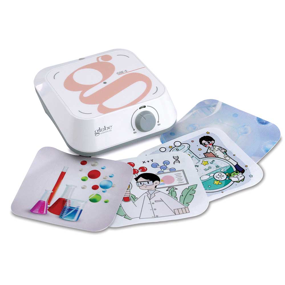 Globe Scientific General Purpose Square Magnetic Stirrer | GSE-S