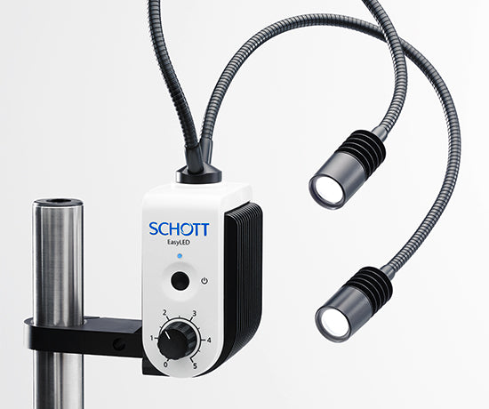 SCHOTT Dual Spot PLUS System Controller and Power Supply (100-240V) included - microscopemarketplace