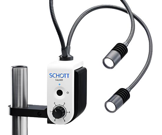 SCHOTT Dual Spot PLUS System Controller and Power Supply (100-240V) included - microscopemarketplace
