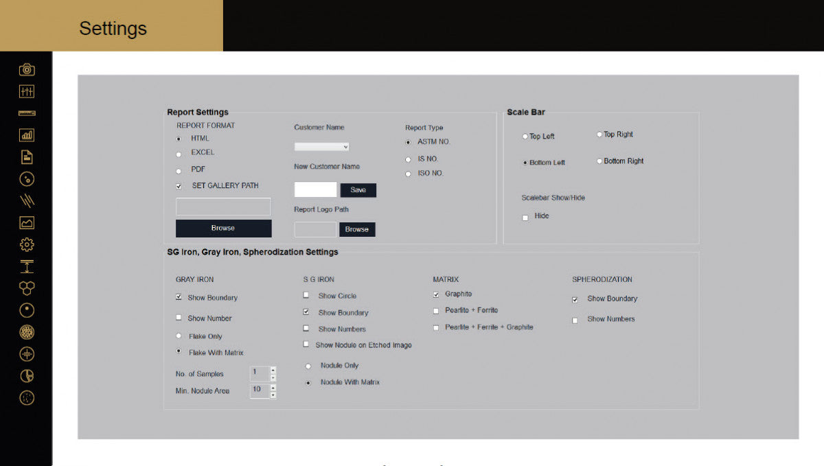 METRICAL Software for Metallurgical & Materials Analysis - microscopemarketplace