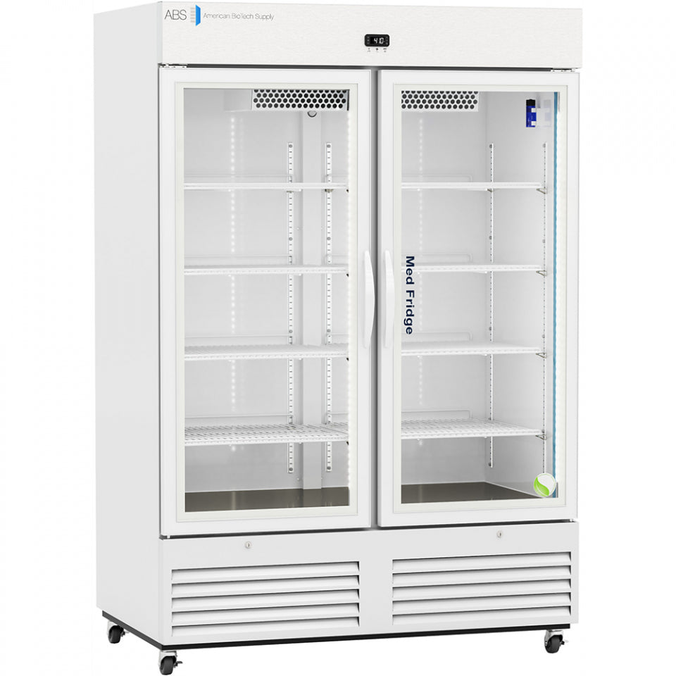 ABS 49 Cu. Ft. Standard Glass Door Pharmacy Refrigerator PH-ABT-VS-S49G - Microscope Marketplace