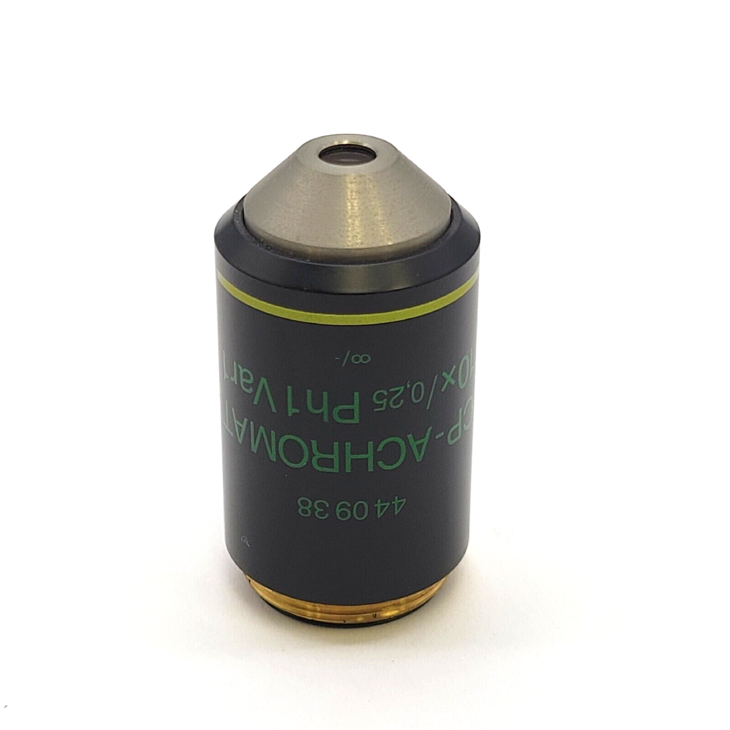 Zeiss Microscope Objective CP-Achromat 10x Ph1 Var1 ∞/- 440938 Phase Contrast - microscopemarketplace