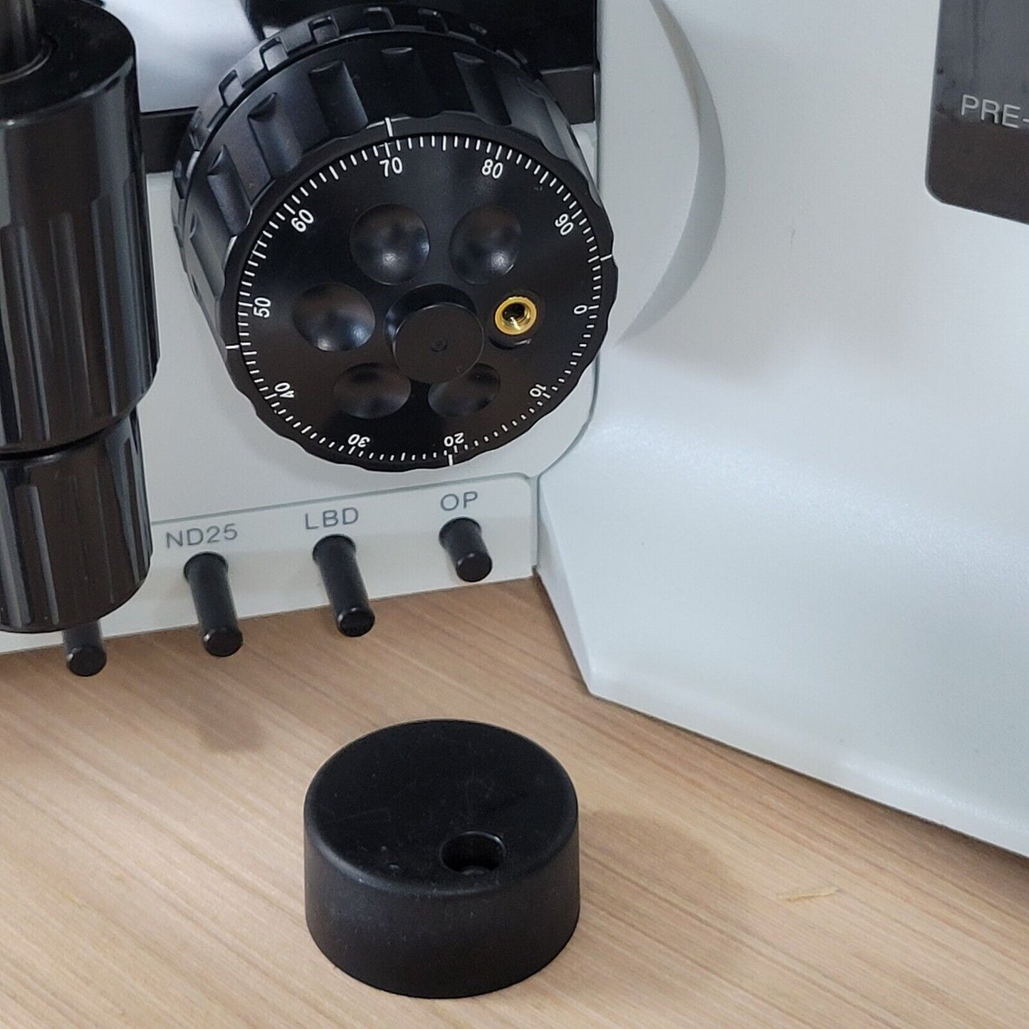 Olympus Microscope Fine Focus Knob Extension Ergo Attachment - microscopemarketplace