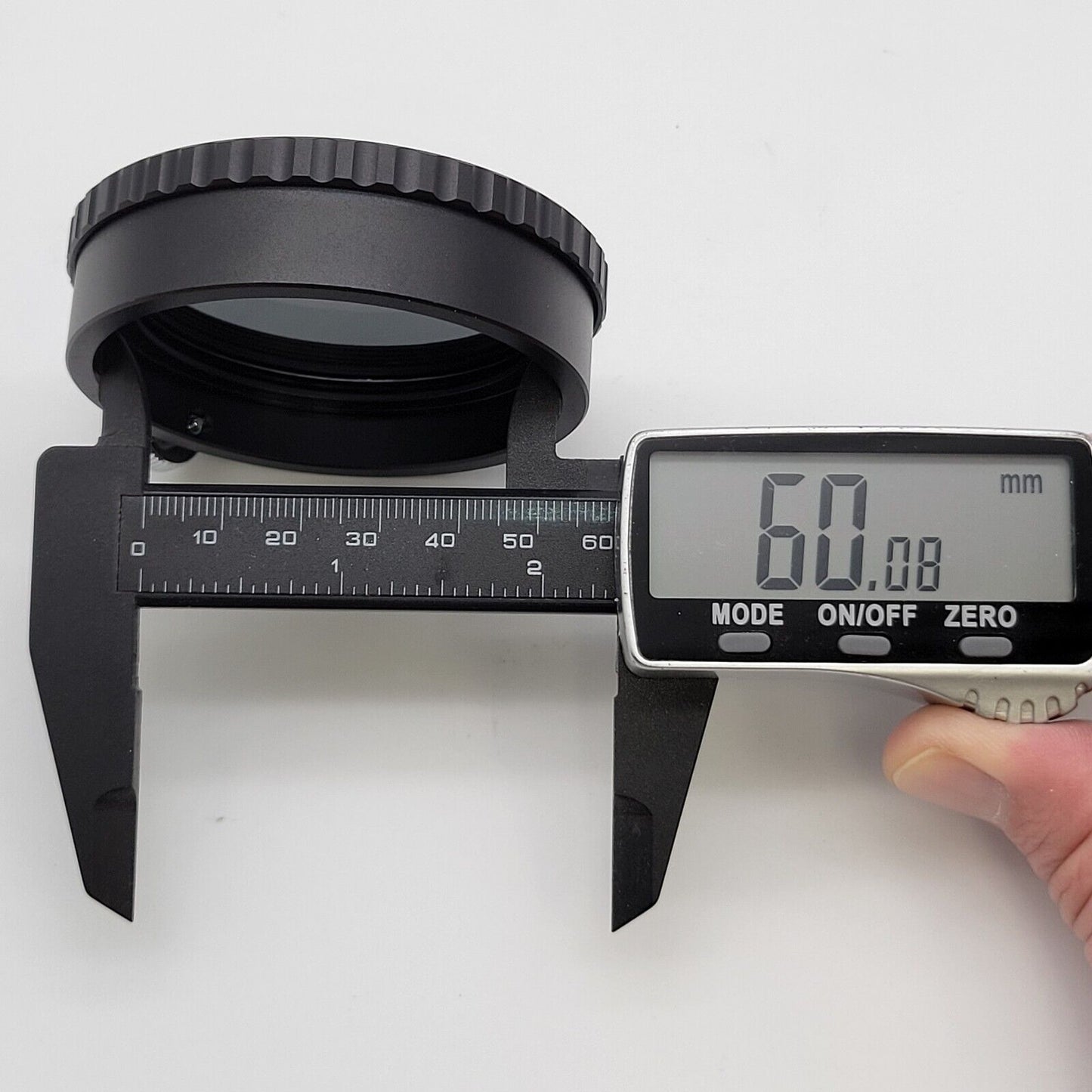 Stereo Microscope Rotating Polarizer 60mm Diameter - microscopemarketplace