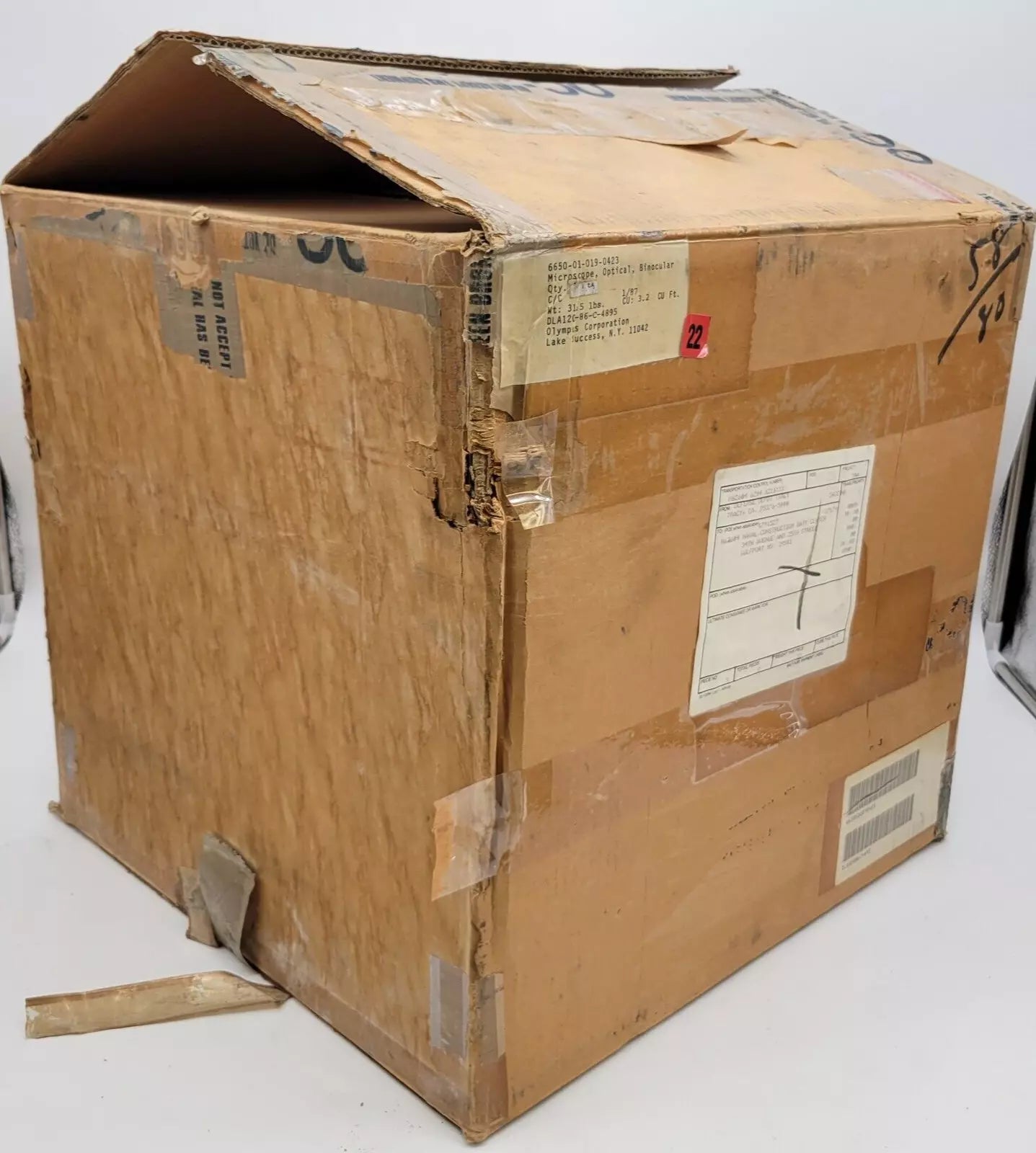 Olympus Microscope BH-2 *New Old Stock* In Original Box 10x, 40x, 100x BH2 - microscopemarketplace