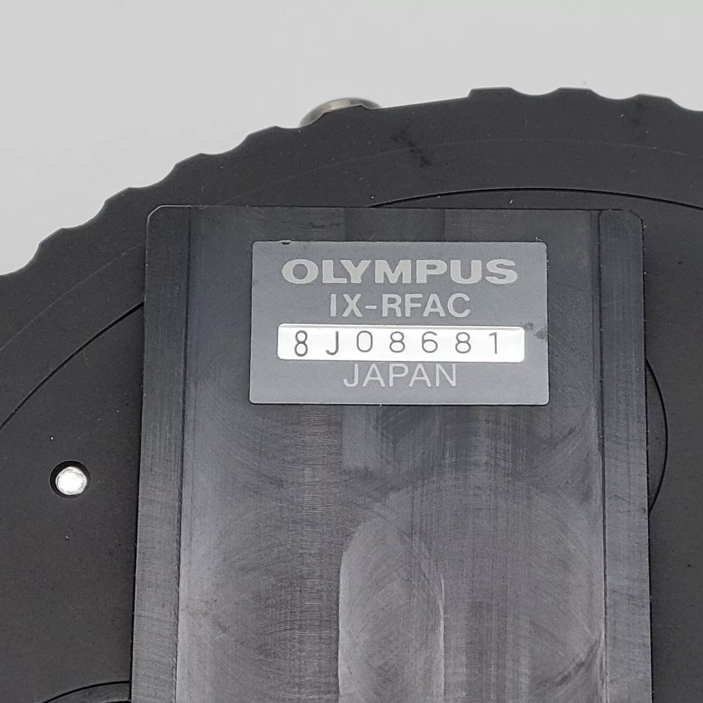 Olympus Microscope IX-RFAC 4 Position Fluorescence Filter Turret for IX50/IX70 - microscopemarketplace