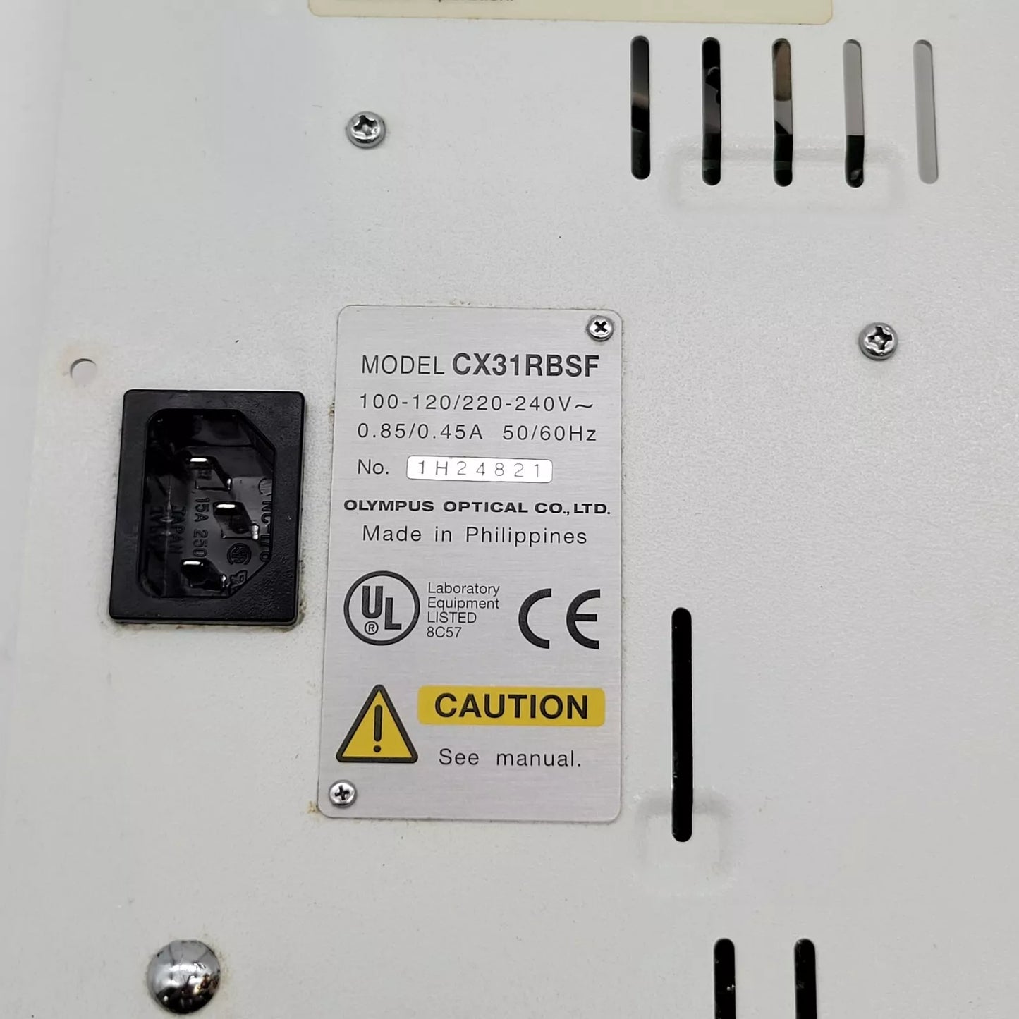 Olympus Microscope CX31 Power Board Electronics Replacement - microscopemarketplace