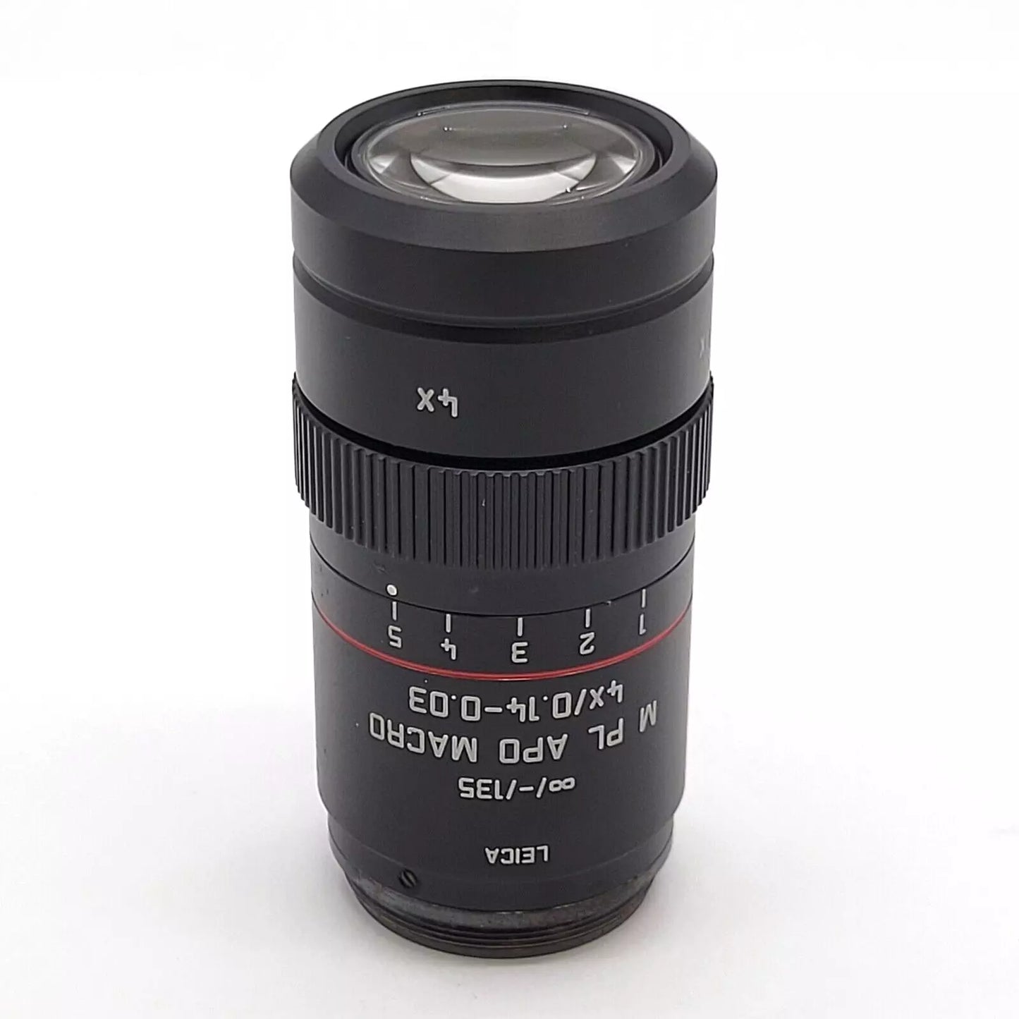 Leica Forensic Comparison Microscope Objective M PL APO MACRO 4x 581049 - microscopemarketplace