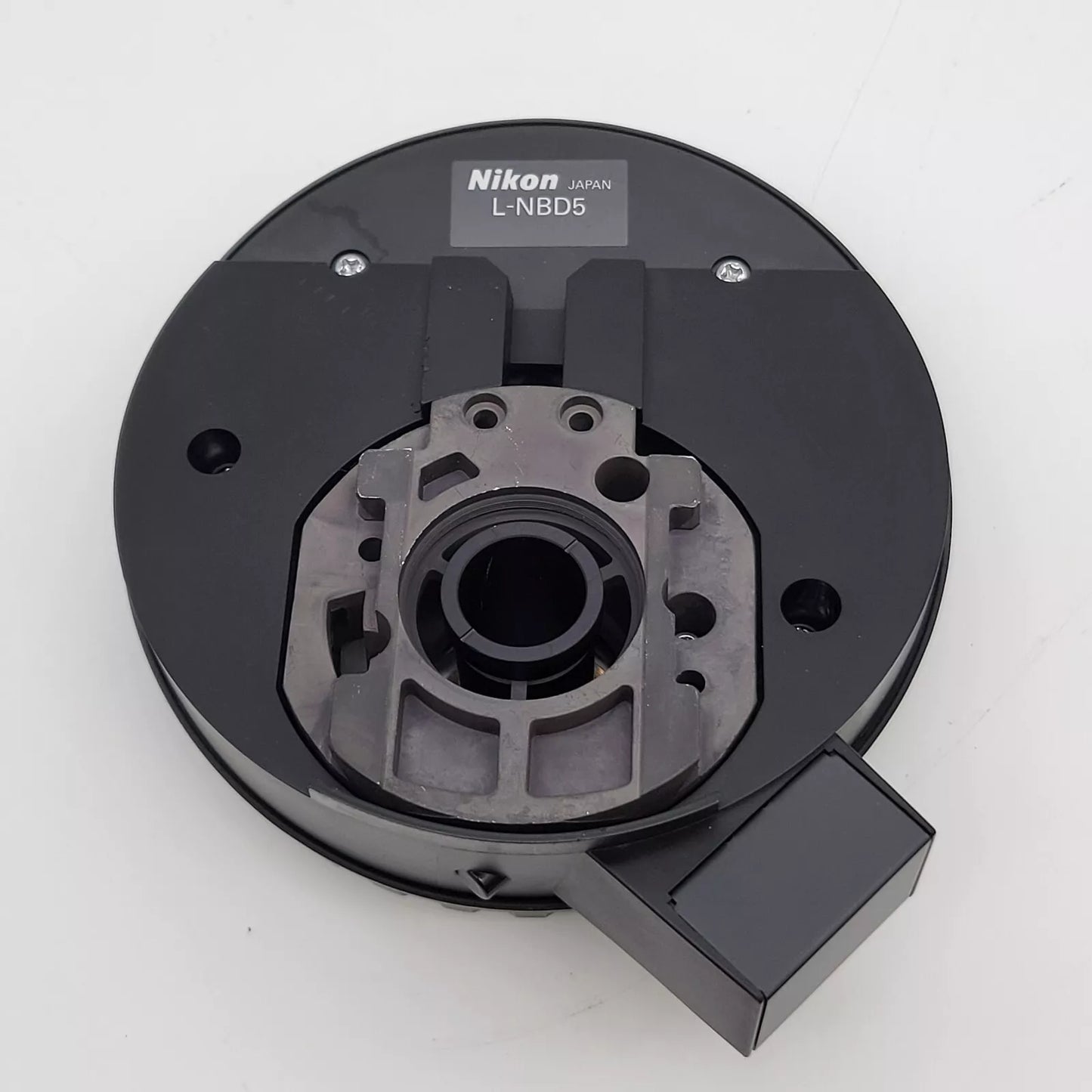 Nikon Microscope Quintuple Nosepiece L-NBD5 Brightfield Darkfield Metallurgy - microscopemarketplace