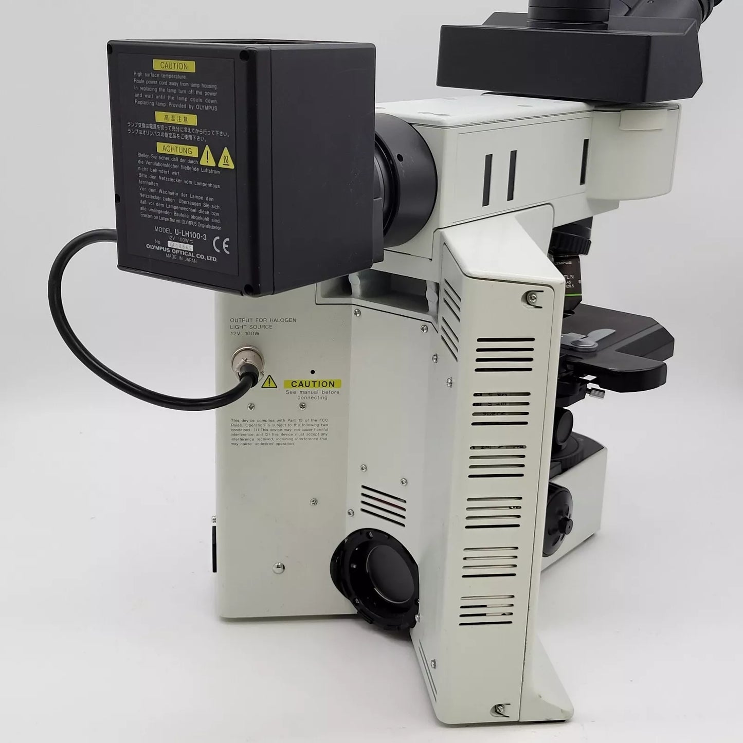 Olympus Microscope BX51 Metallurgical Reflected Light with Trinocular Head - microscopemarketplace