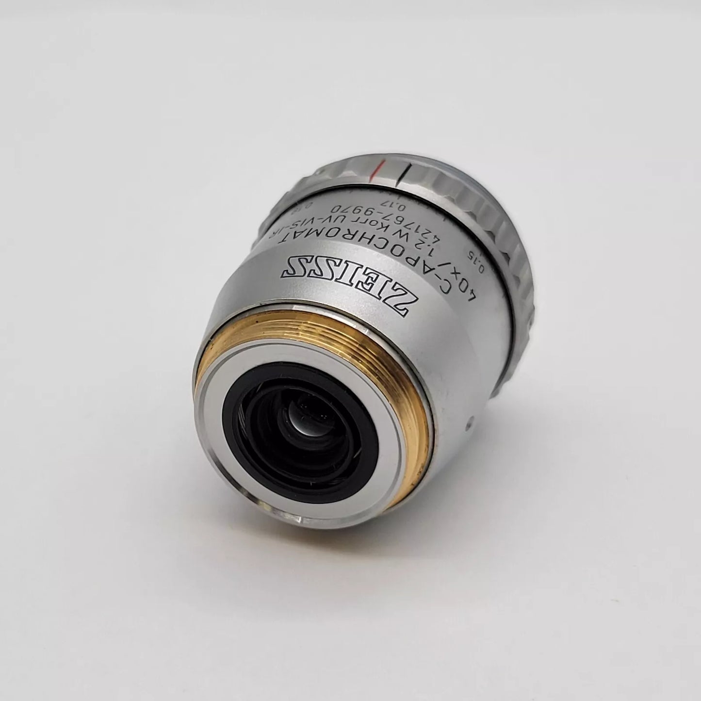 Zeiss Microscope Objective C-Apochromat 40x 1.2 W Corr UV-VIS-IR 421767-9970 - microscopemarketplace