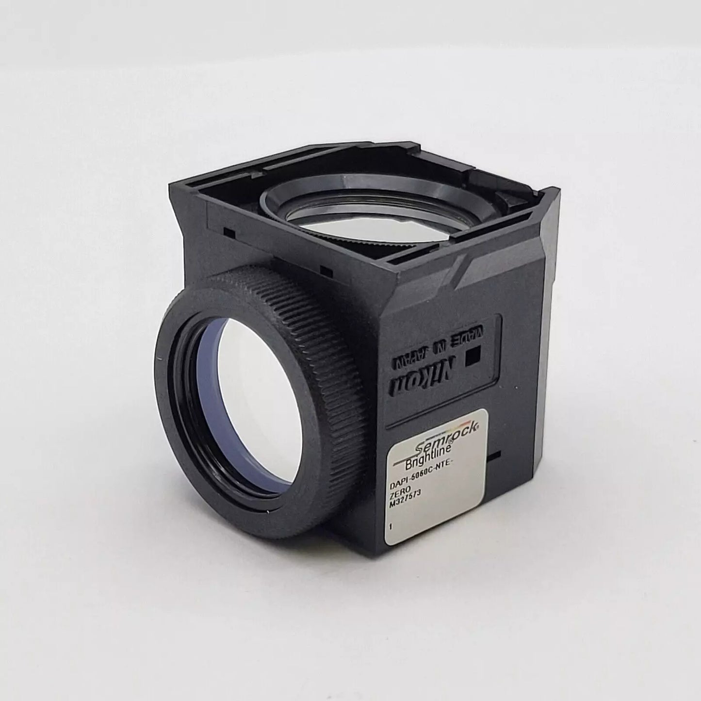 Nikon Microscope Semrock Brightline Fluorescence Filter Cube DAPI-5060C-NTE-ZERO - microscopemarketplace