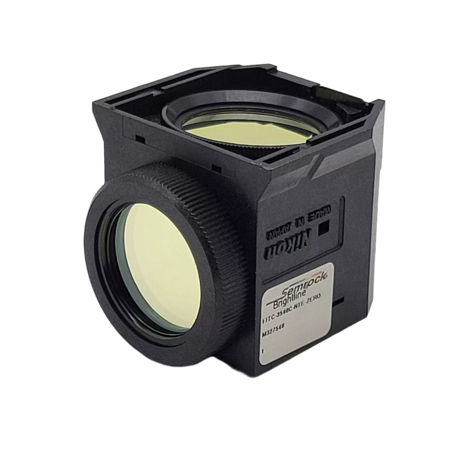 Nikon Microscope Semrock Brightline Fluorescence Filter Cube FITC-3540C-NTE-ZERO - microscopemarketplace