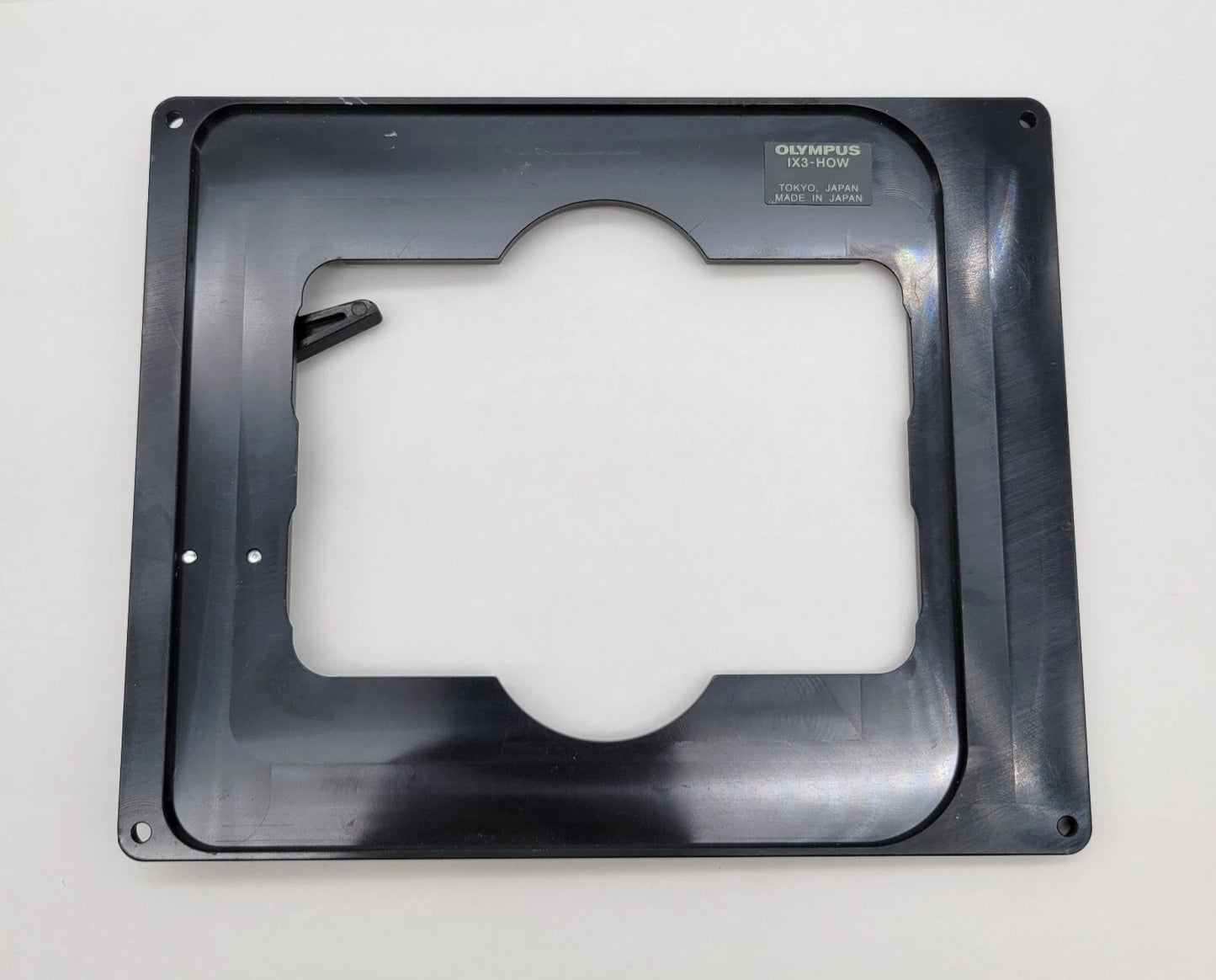 Olympus Microscope Well Plate Stage Insert IX3-HOW - microscopemarketplace