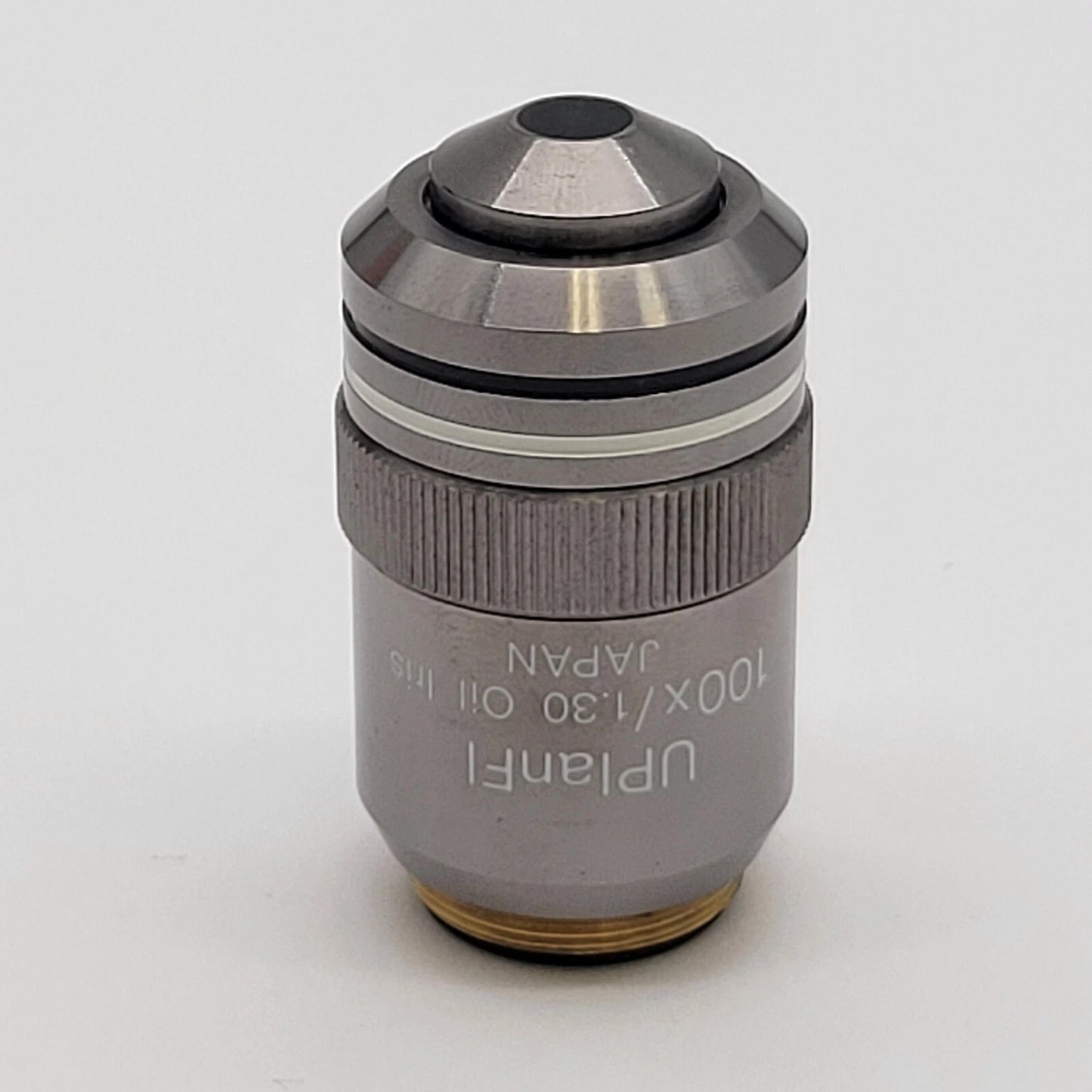 Olympus Microscope Objective UPlanFl 100x Oil with Iris Diaphragm - microscopemarketplace