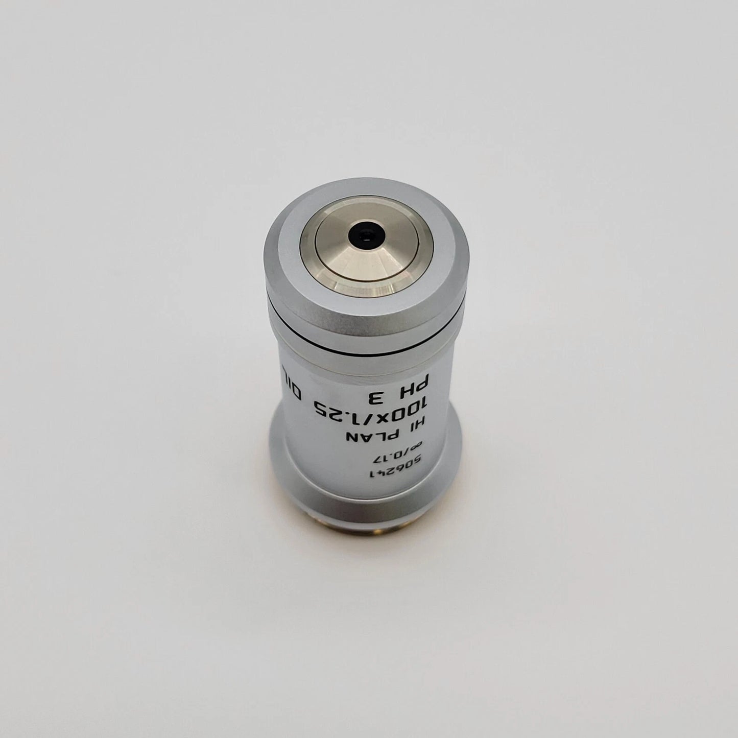Leica Microscope Objective HI Plan 100x Oil Ph3 506241 Phase Contrast - microscopemarketplace