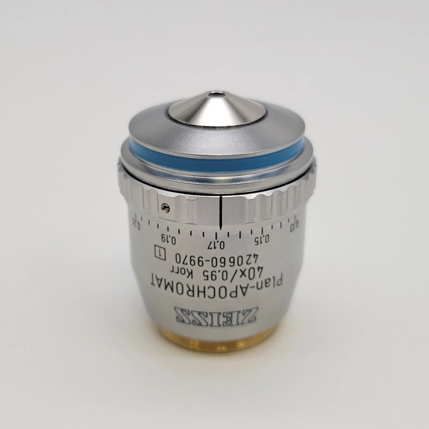 Zeiss Microscope Objective Plan Apochromat 40x 0.95 with Correction 420660-9970 - microscopemarketplace