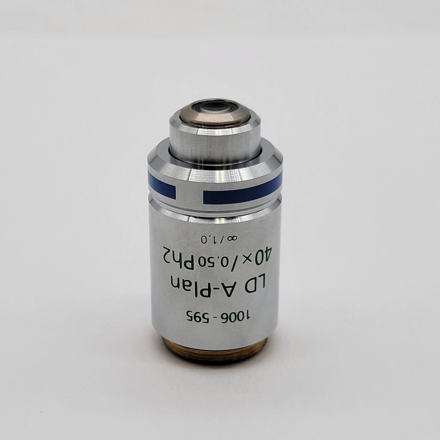 Zeiss Microscope Objective LD A-Plan 40x Ph2 Phase Contrast 1006-595 - microscopemarketplace