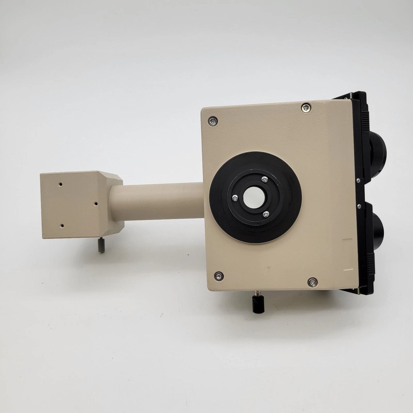 Olympus Microscope Trinocular Head Dual Camera Photo Port C Mount TV BH-2 BH2