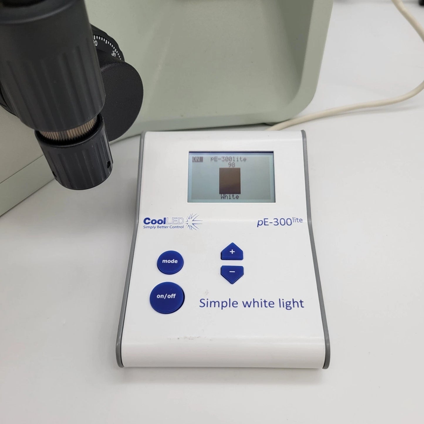 Olympus Microscope BX43 with Fluorescence and CoolLed pE-300 Illumination