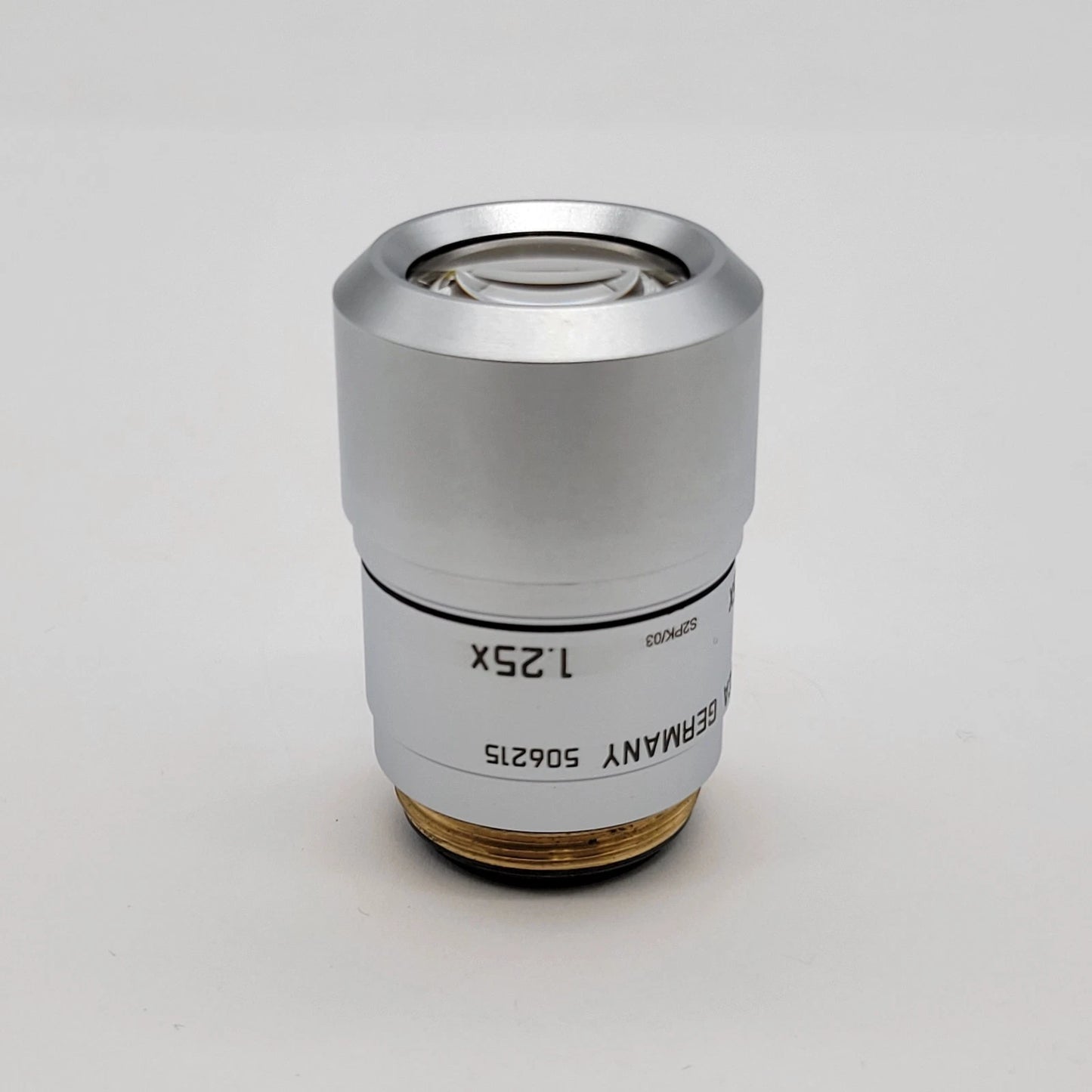 Leica Microscope Objective HCX PL Fluotar 1.25x 506215 - microscopemarketplace
