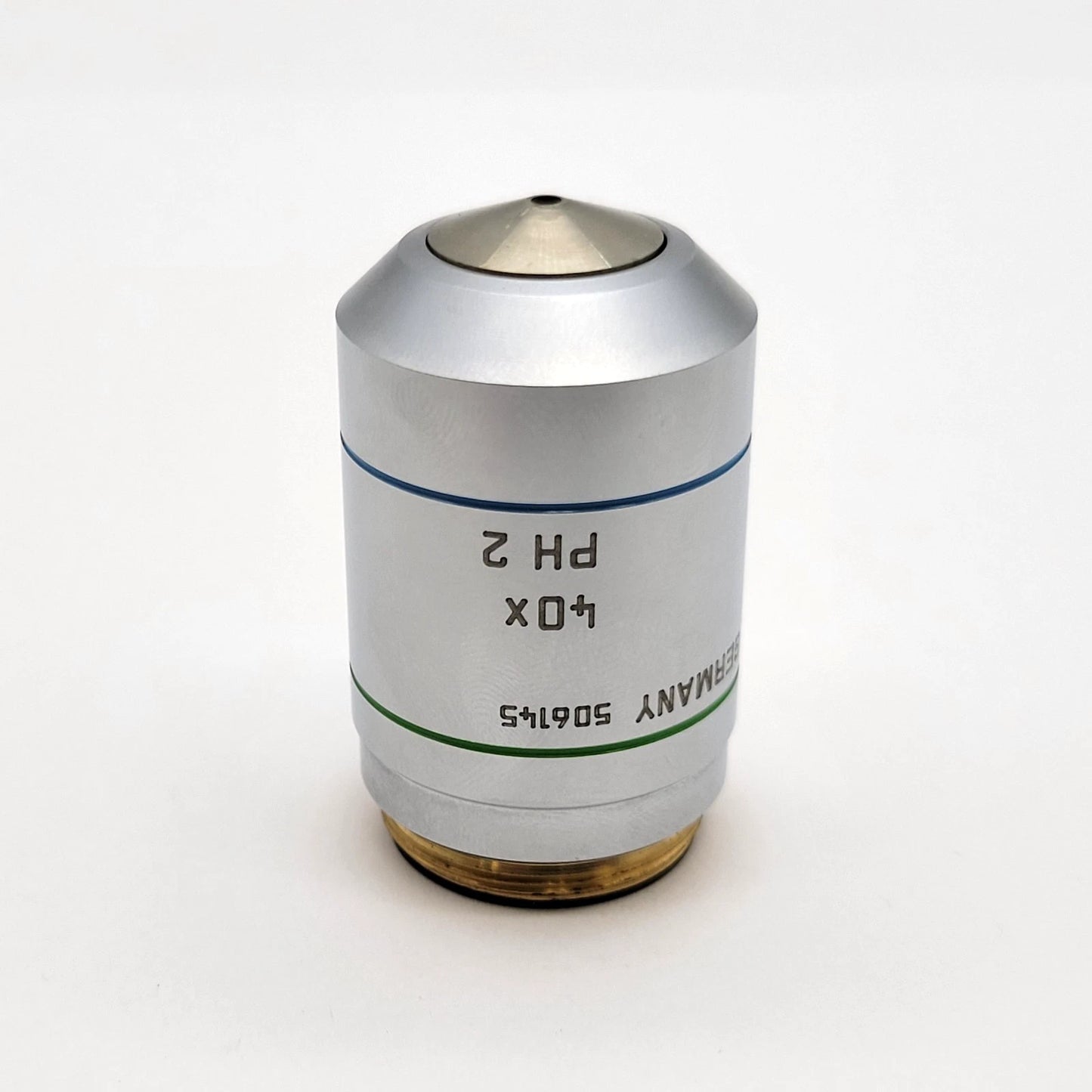 Leica Microscope Objective HCX PL Fluotar 40x Ph2 Phase Contrast 506145 - Microscope Marketplace