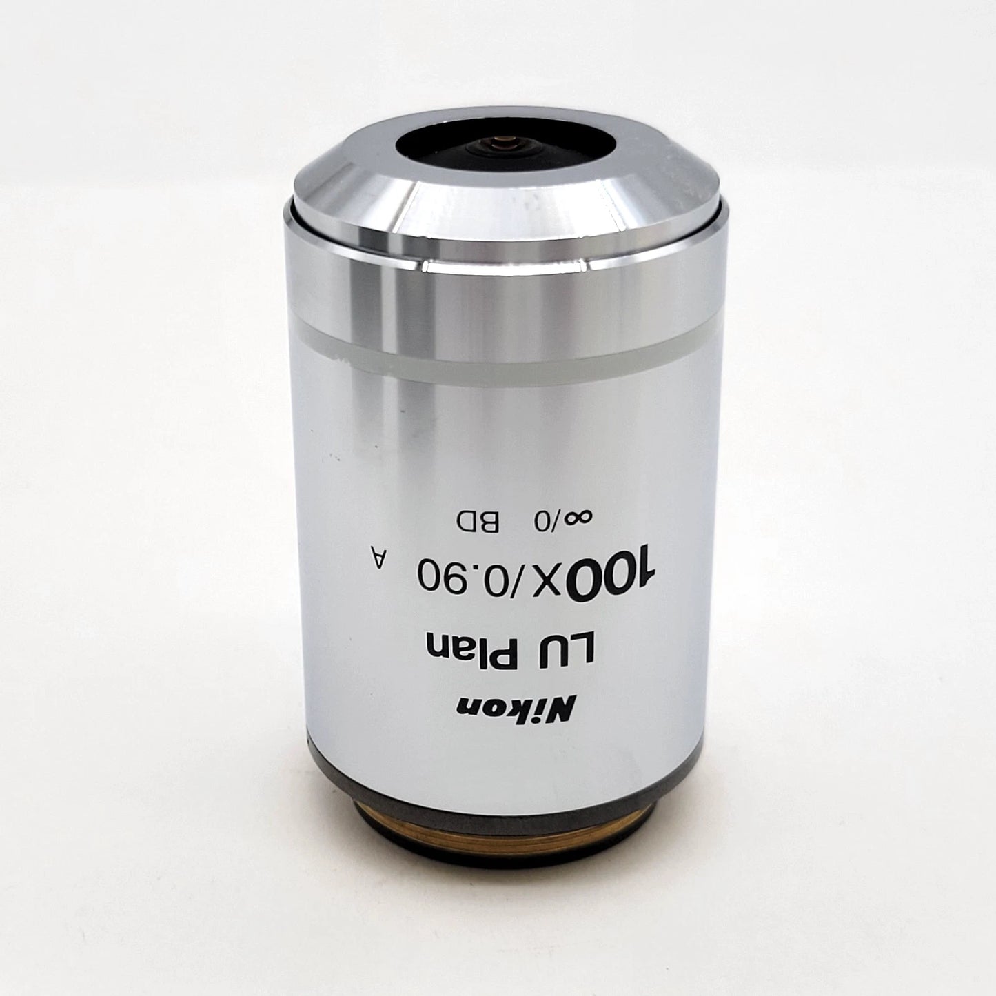 Nikon Microscope Objective LU Plan 100x BD Brightfield Darkfield - Microscope Marketplace