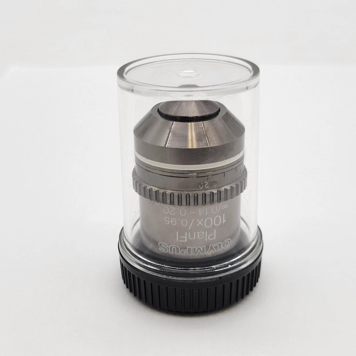 Olympus Microscope Objective PlanFl 100x Dry with Correction Collar