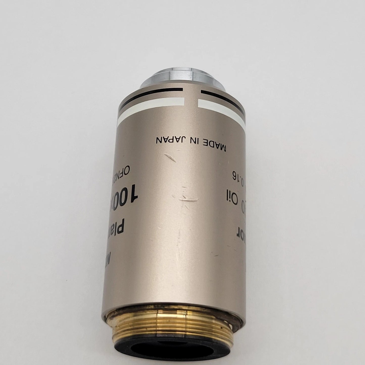 Nikon Microscope Objective CFI Plan Fluor 100x 1.30 Oil DIC H/N2 ∞/0.17