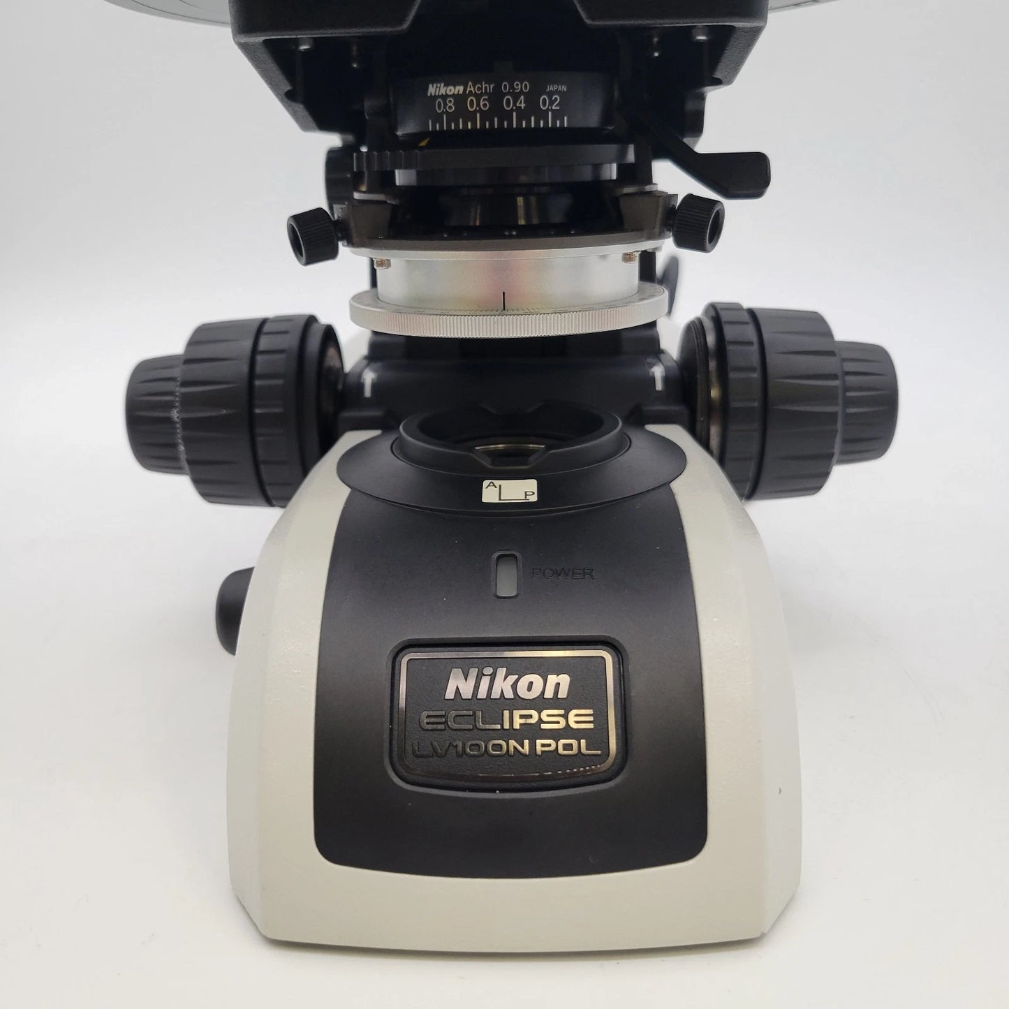 Nikon Microscope Eclipse LV100N POL with Tilting Telescoping Head Polarizing