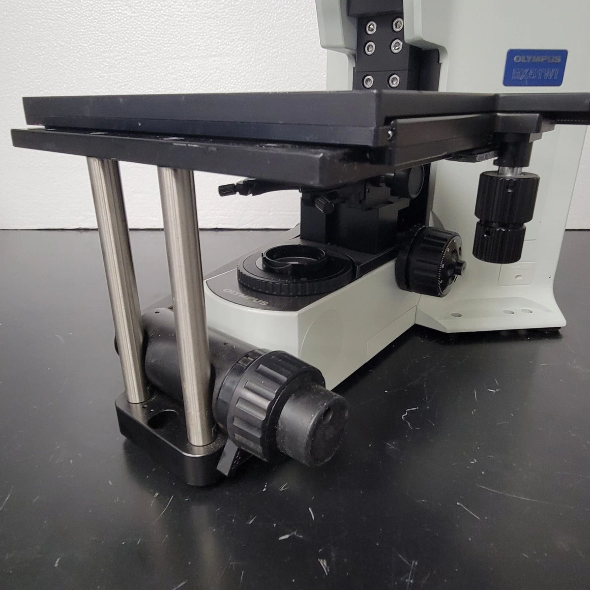 Olympus Microscope BX51WI Water Immersion Stand with Erect Image Trinocular Head