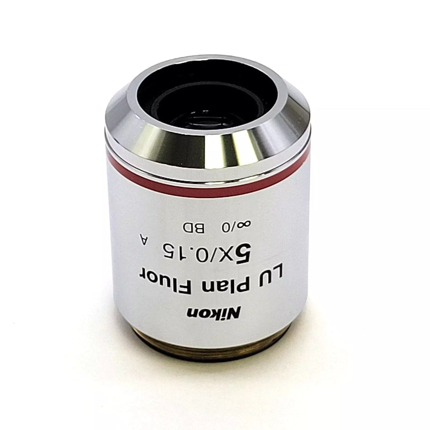 Nikon Microscope Objective LU Plan Fluor 5x BD - microscopemarketplace