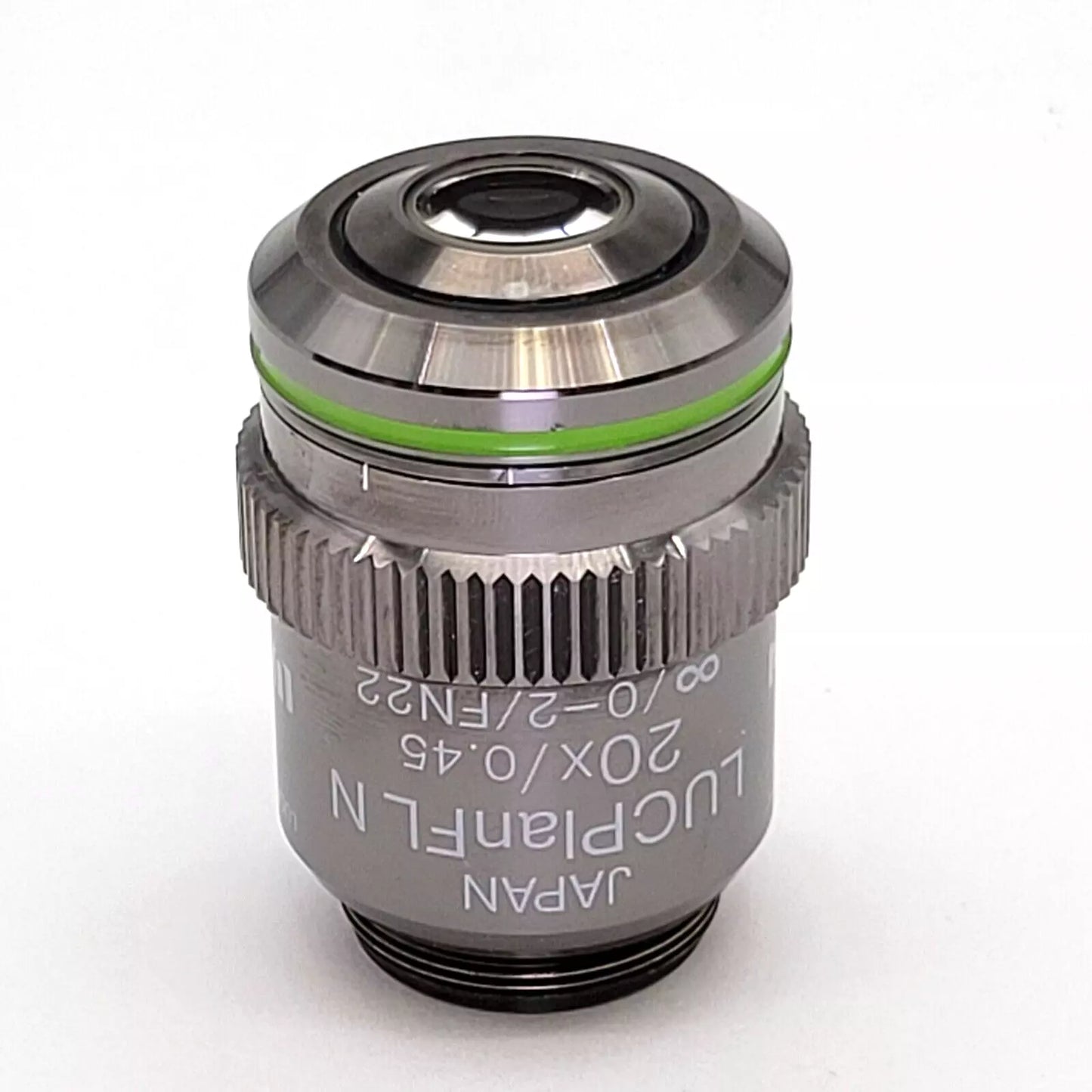 Olympus Microscope Objective LUCPlanFL N 20x ∞/0-2/FN22 - microscopemarketplace