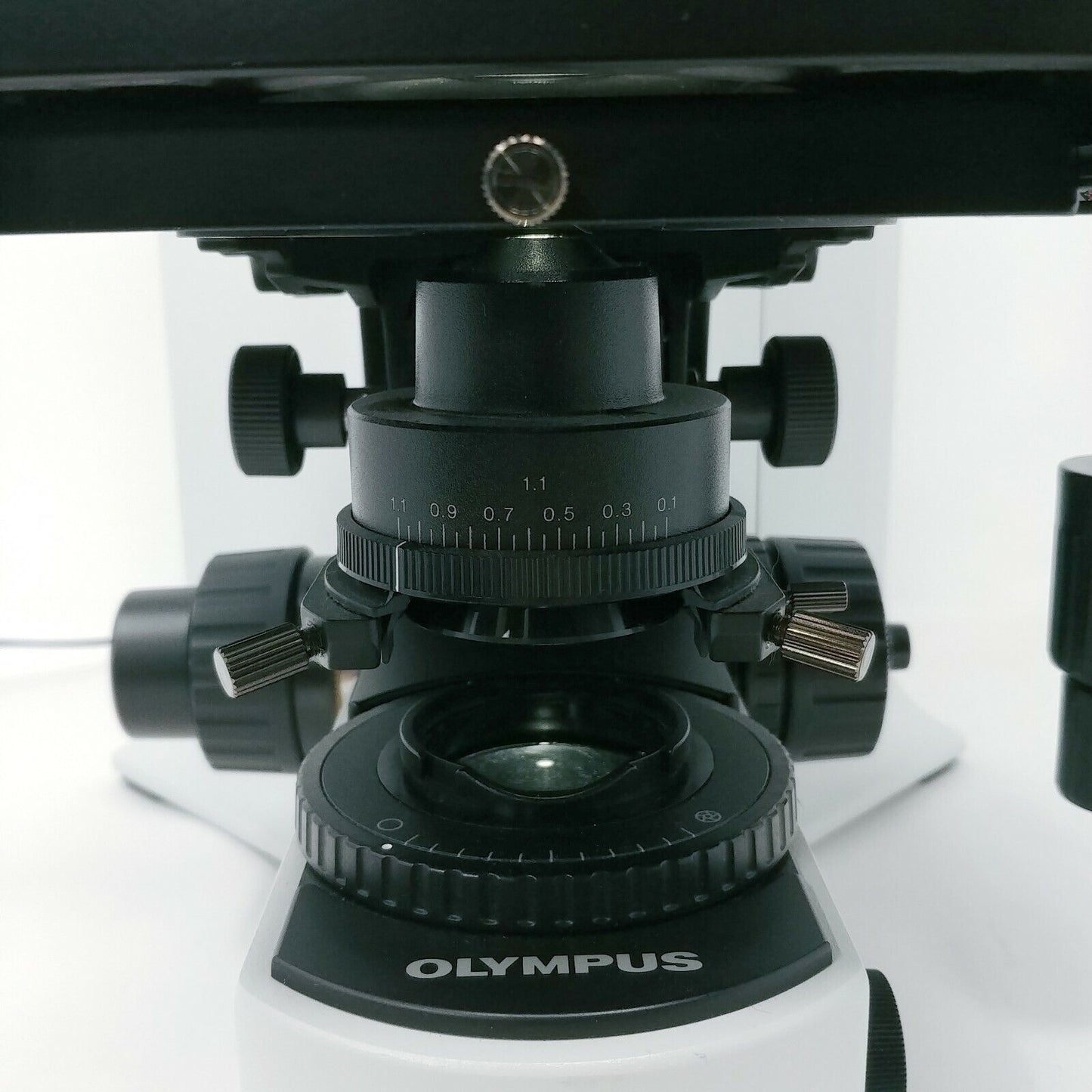 Olympus Microscope BX41 with Binocular Head Abbe Condenser