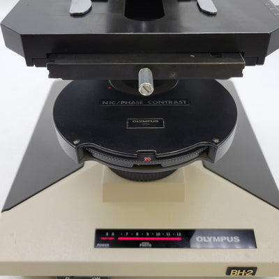 Olympus Microscope BH2 with DIC / NIC, Trinocular Head, and Camera BH-2 - microscopemarketplace