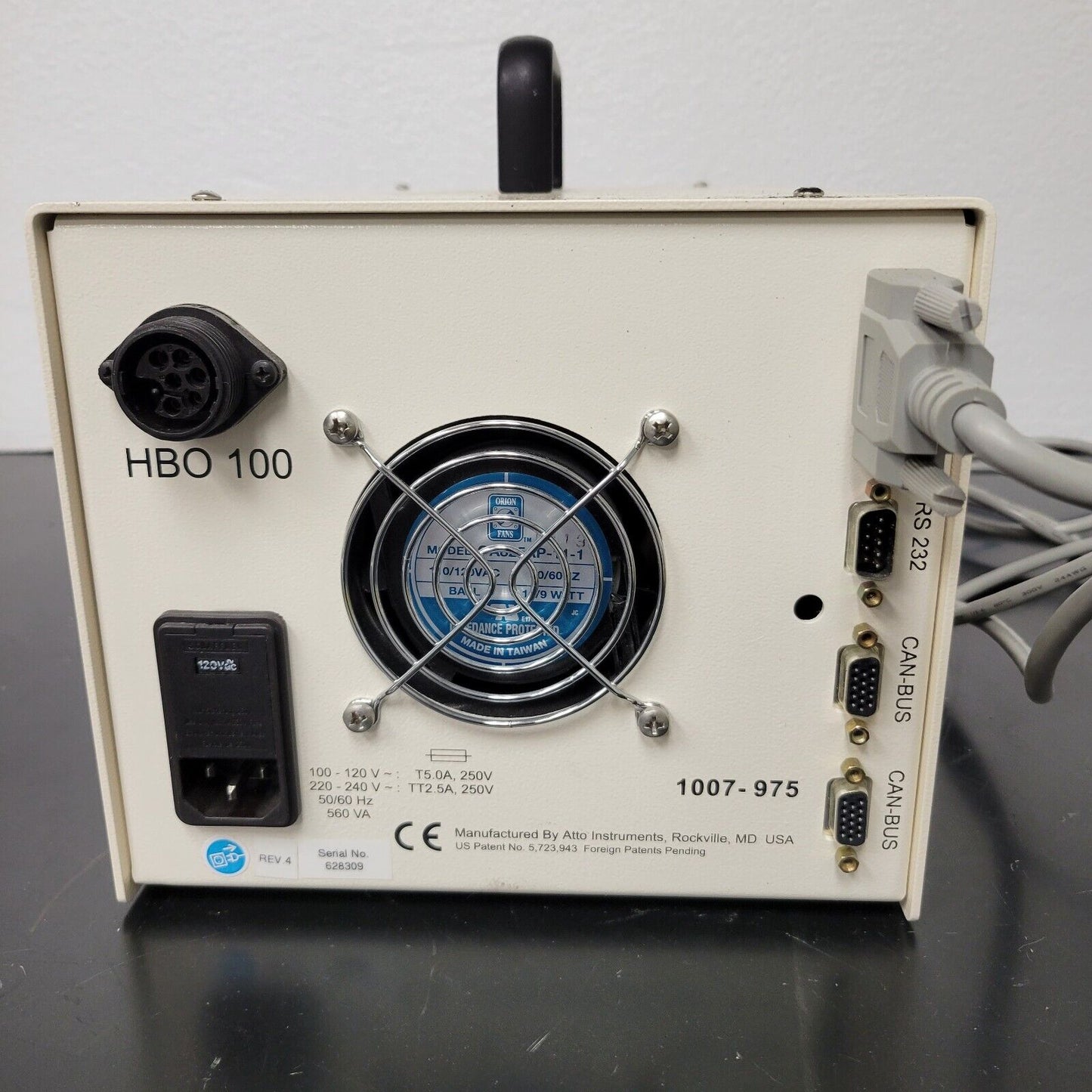 Zeiss Microscope AttoArc 2 HBO 100W Mercury Power Supply and Controller - microscopemarketplace