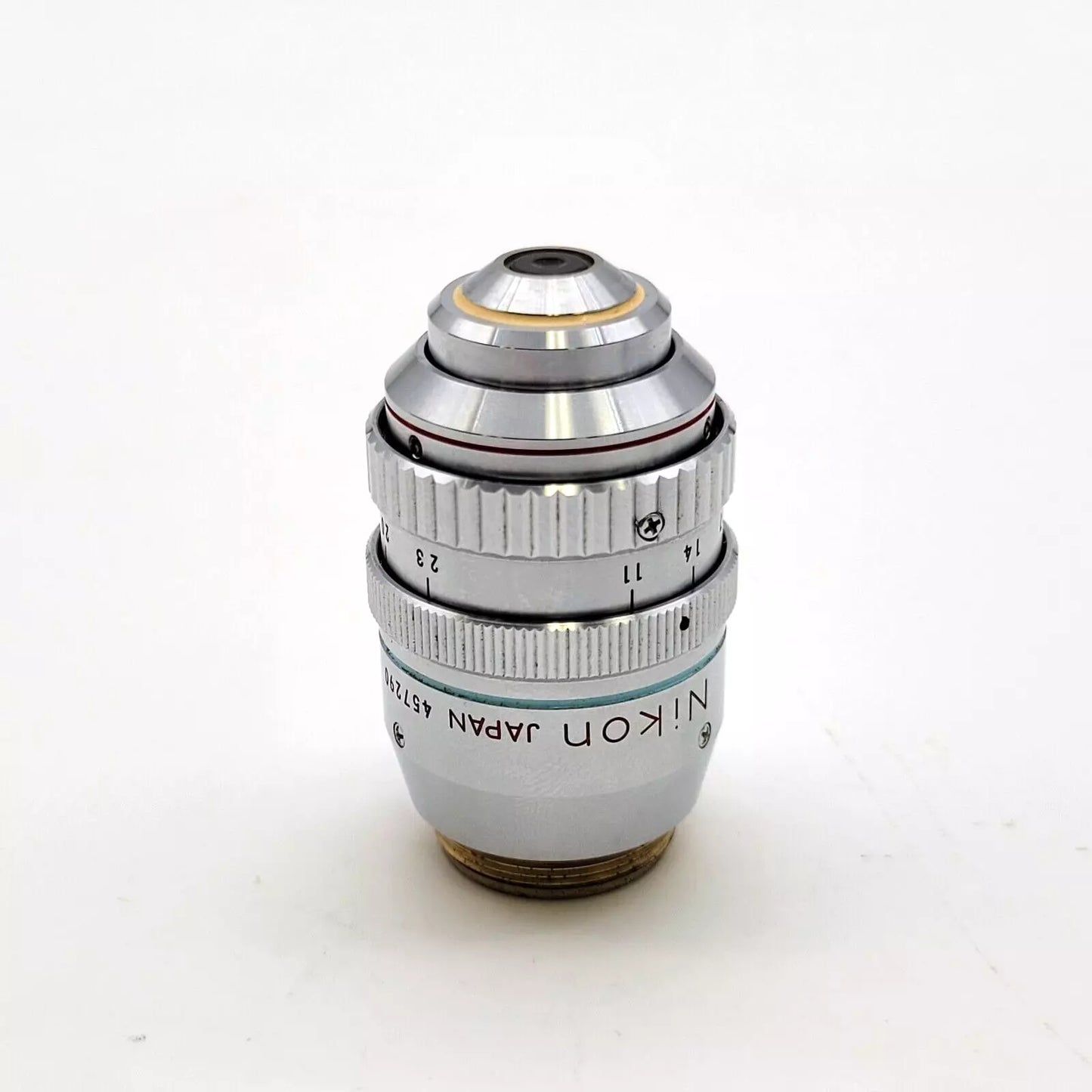 Nikon Microscope Objective Fluor 40x Ph3 DL 160/0.11-0.23 Phase Contrast - microscopemarketplace
