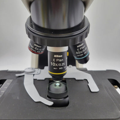 Nikon Microscope E200 LED Veterinarian Travel Microscope - microscopemarketplace