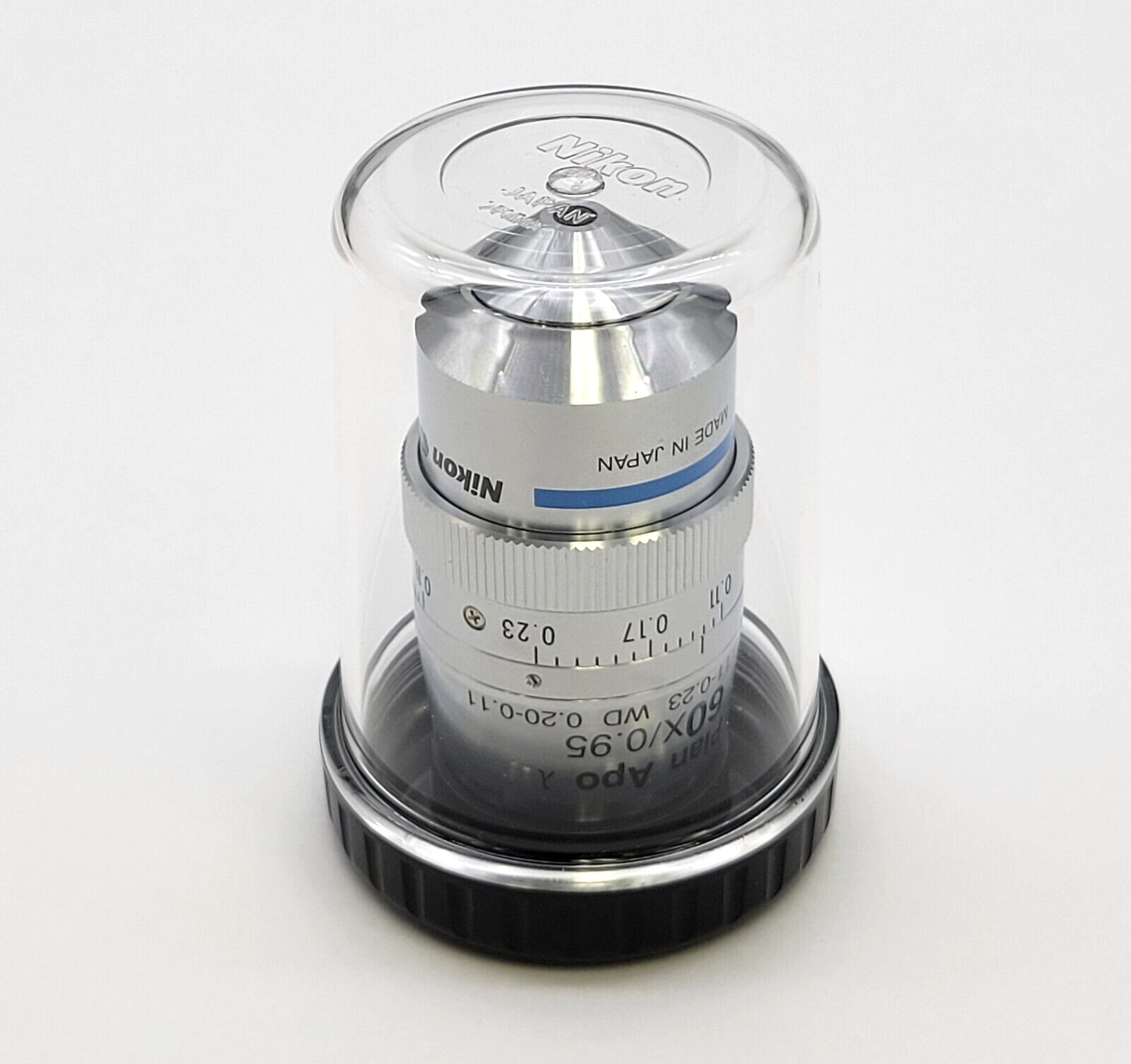 Nikon Microscope Objective CFI Plan Apo 60x MRD00605 Apochromat 60XC Lambda - microscopemarketplace