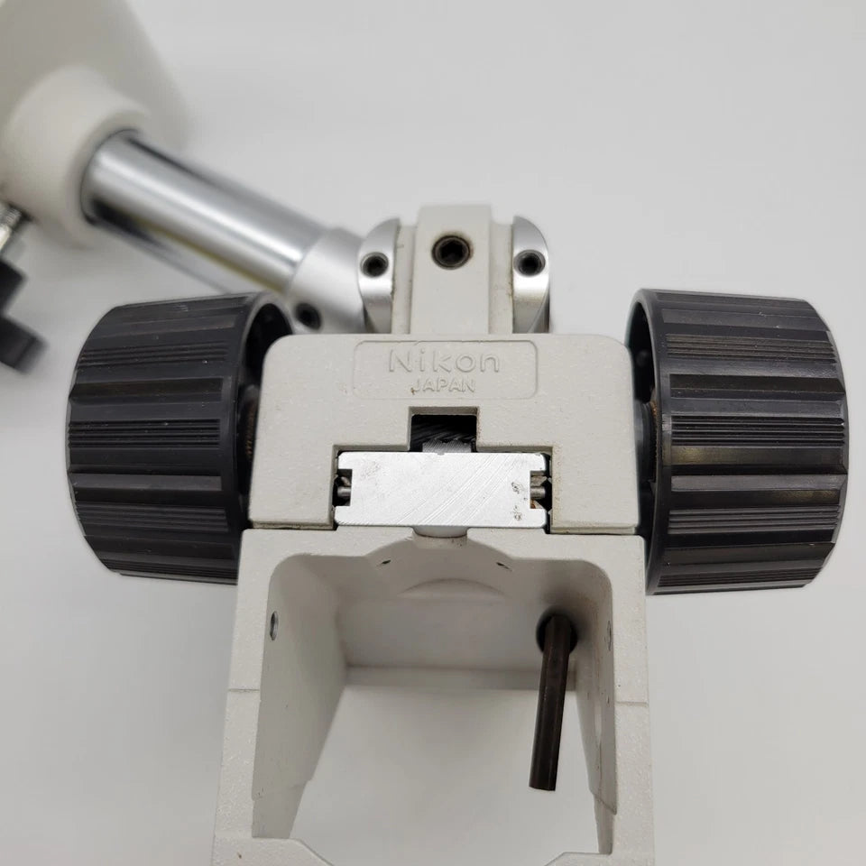 Nikon Stereo Microscope Carrier Bonder Arm Pod Holder for SMZ - microscopemarketplace
