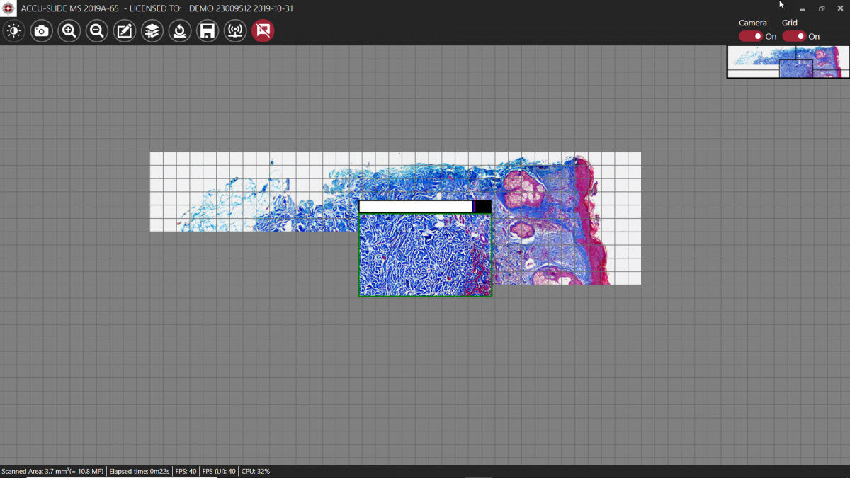 Accu-Scope ACCU-SlideMS Manual Slide Scanning System - microscopemarketplace