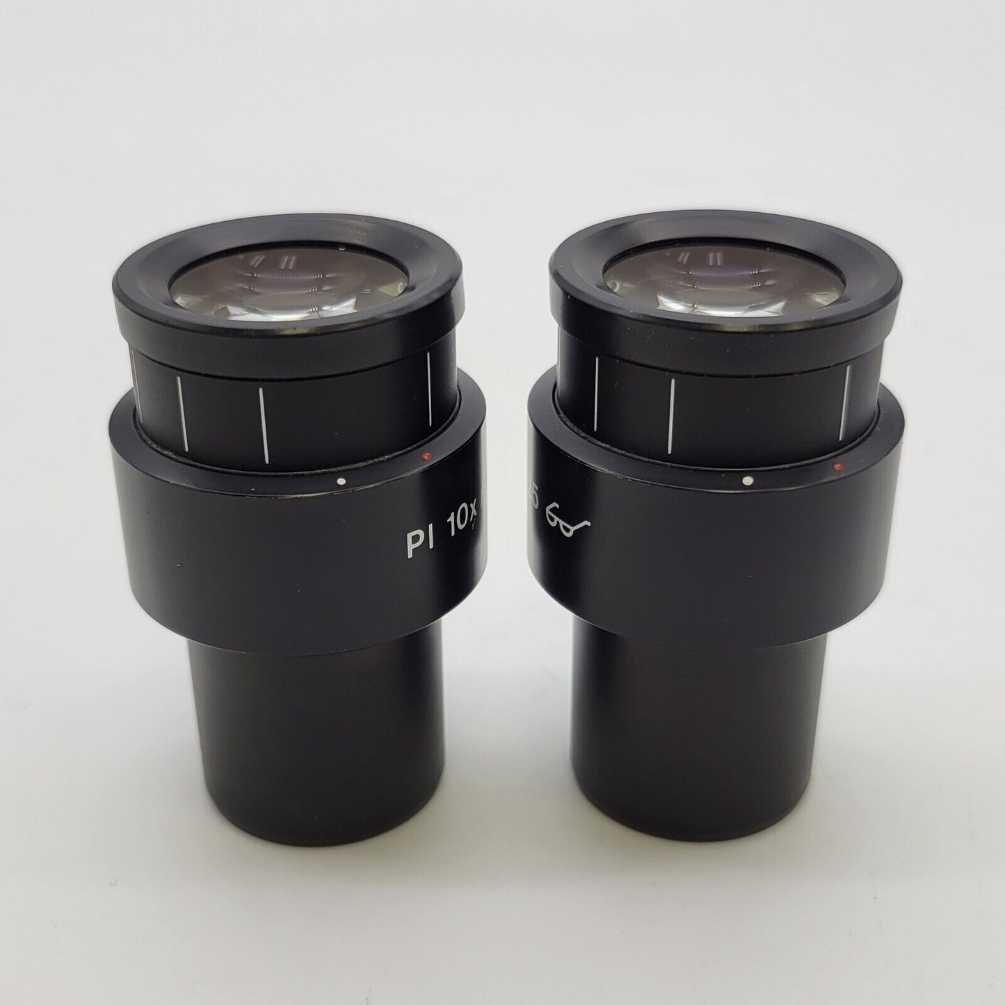 Zeiss Microscope Eyepieces Pl 10x/25 444034 - microscopemarketplace