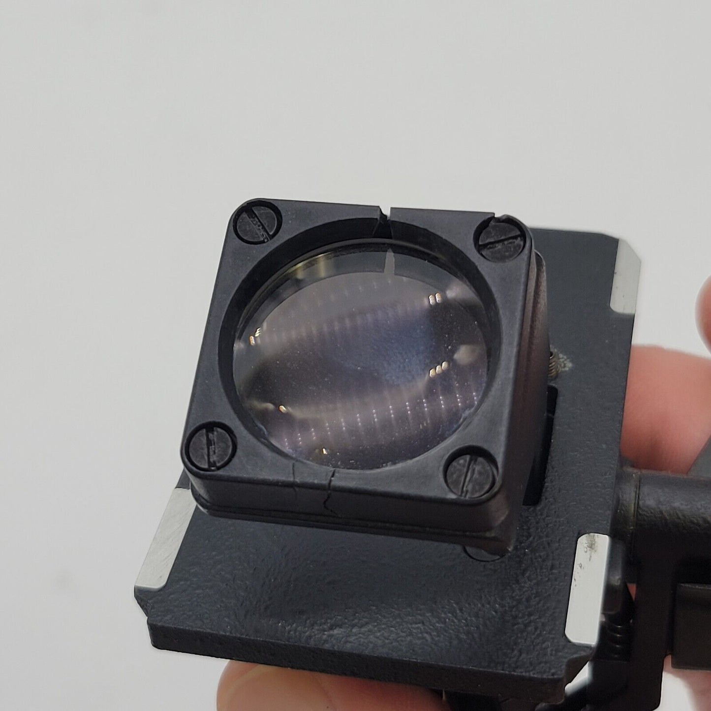 Leitz Microscope Flipout Condenser ACHR 0.90 S1.1 513474 Dialux - microscopemarketplace