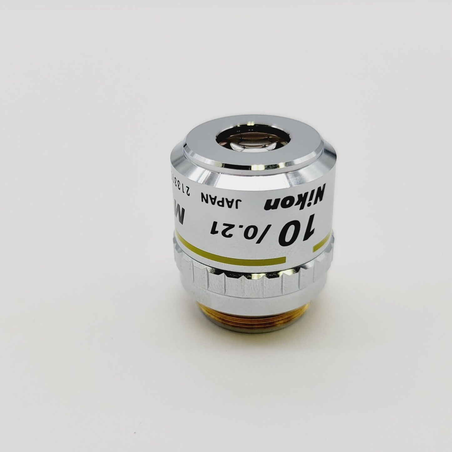 Nikon Microscope Objective M Plan 10x SLWD 10/0.21 210/0 - microscopemarketplace