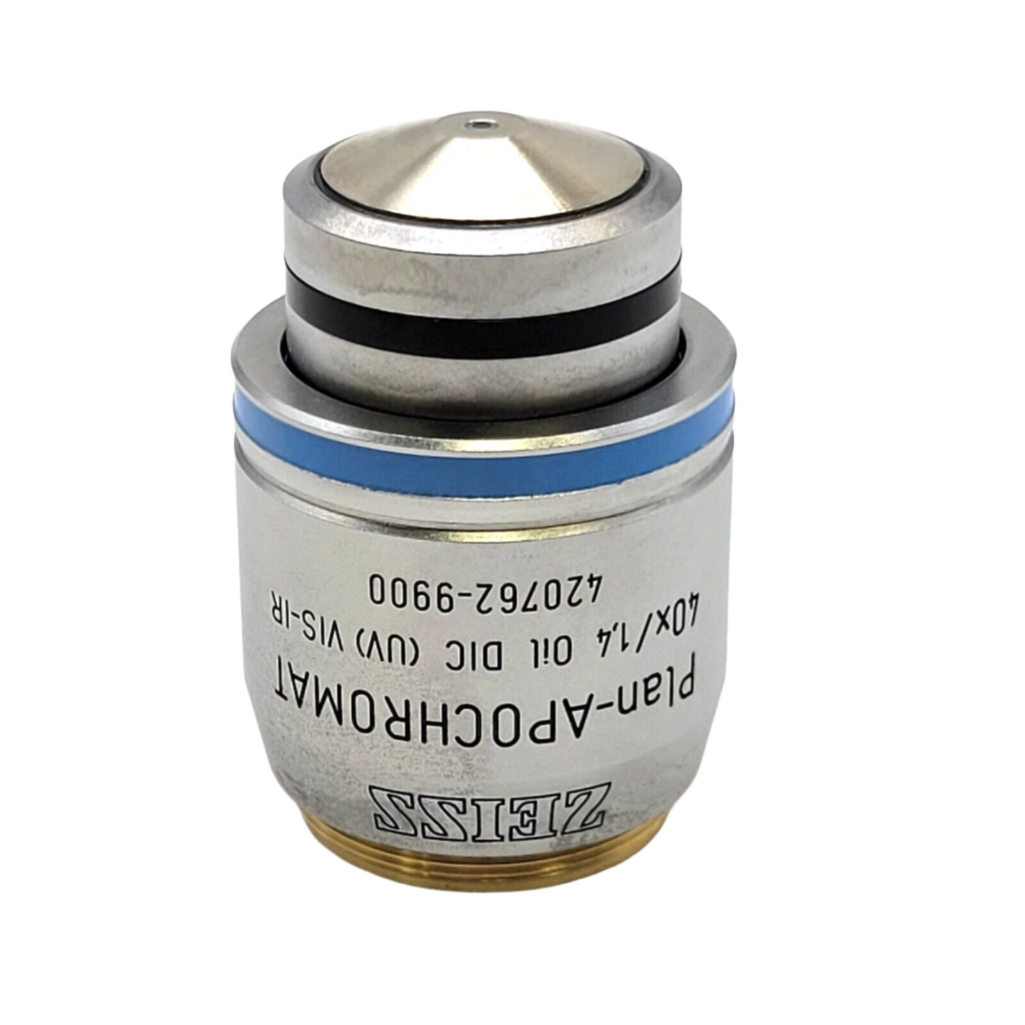 Zeiss Microscope Objective Plan Apochromat 40x 1.4 Oil DIC (UV) VIS-IR - microscopemarketplace