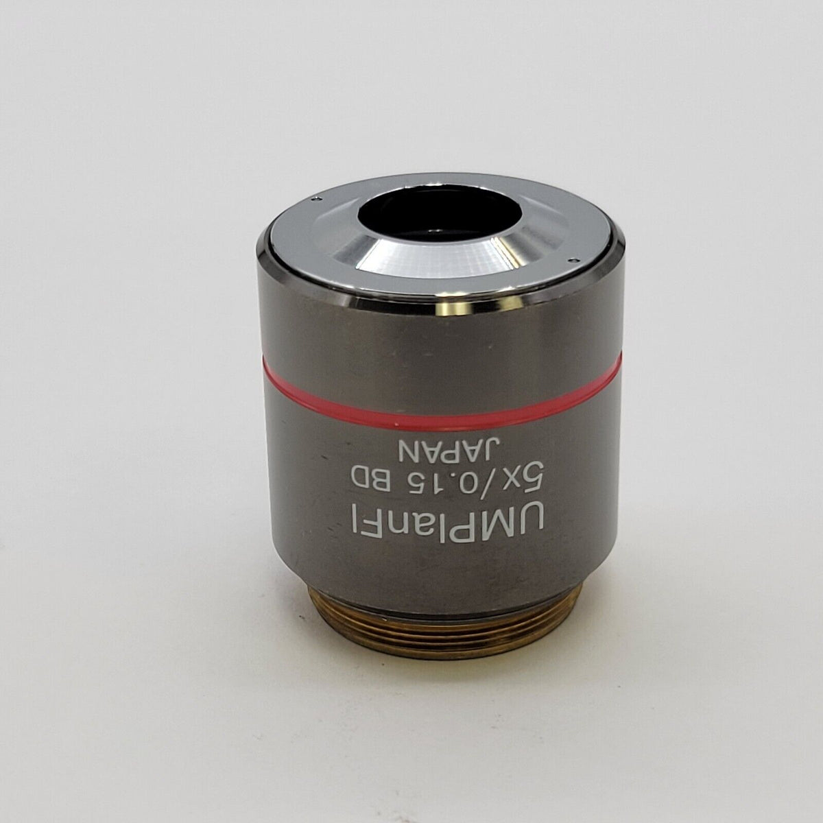 Olympus Microscope Objective UMPlanFl 5x BD ∞/- - microscopemarketplace