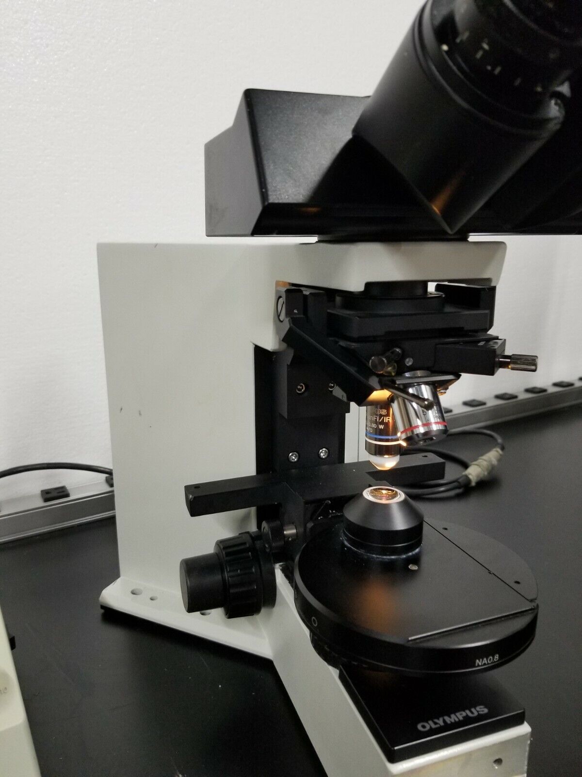 Olympus Microscope BX50 Water Immersion With DIC - microscopemarketplace