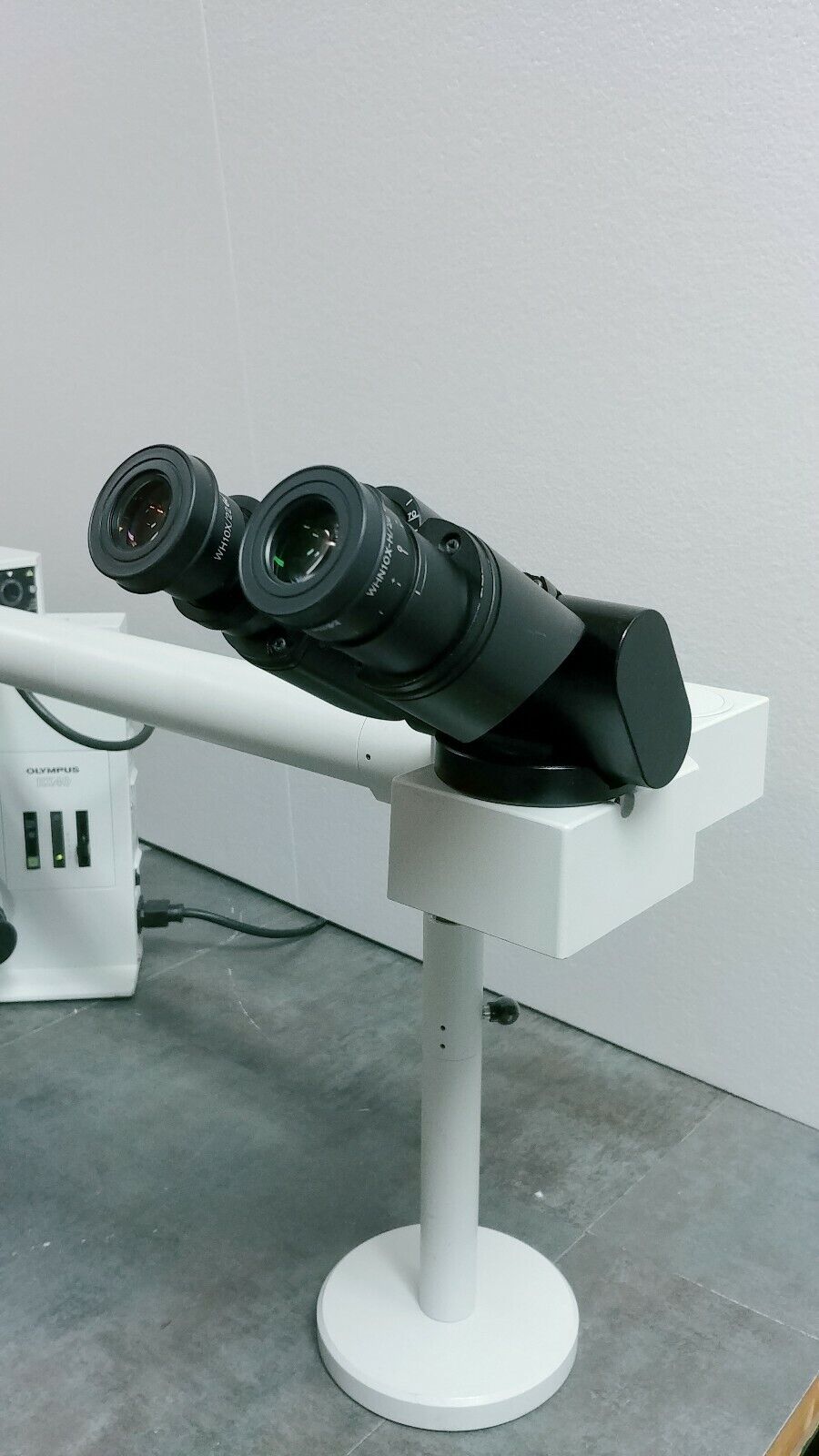 Olympus Microscope BX40 with Side by Side Teaching Bridge - microscopemarketplace