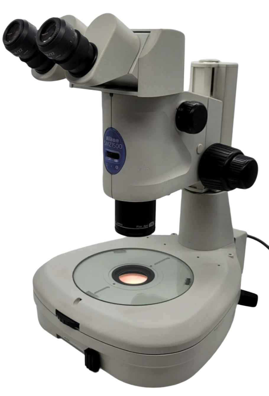 Refurbished Nikon Microscope SMZ1500 With Brightfield Darkfeild Base