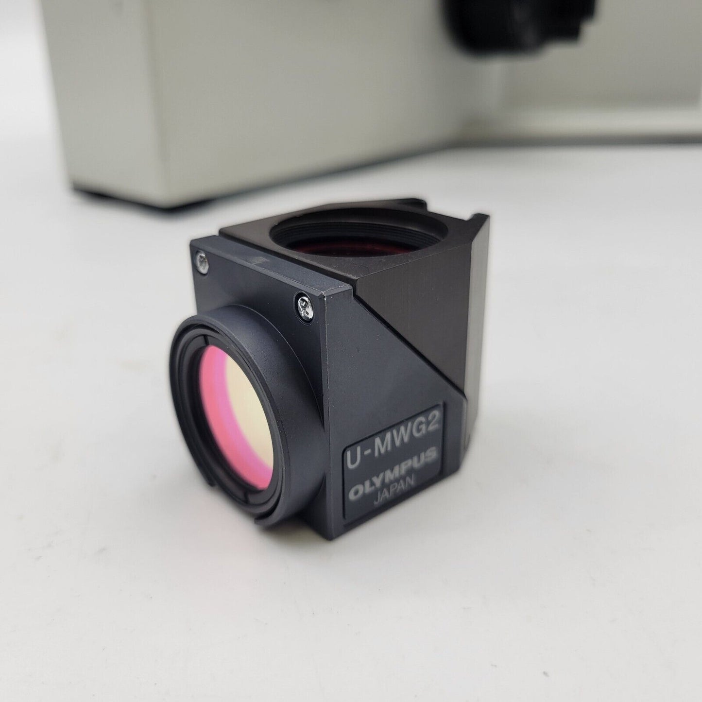 Olympus Microscope BX40 with Fluorescence, 10x, and 40x - microscopemarketplace